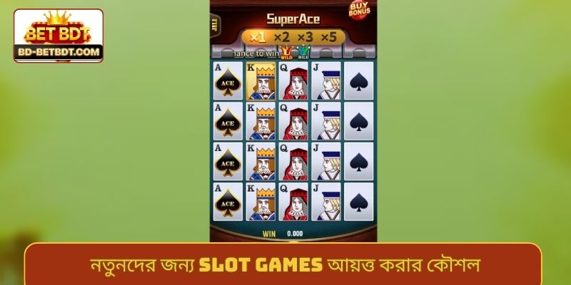 নতুনদের জন্য slot games আয়ত্ত করার কৌশল